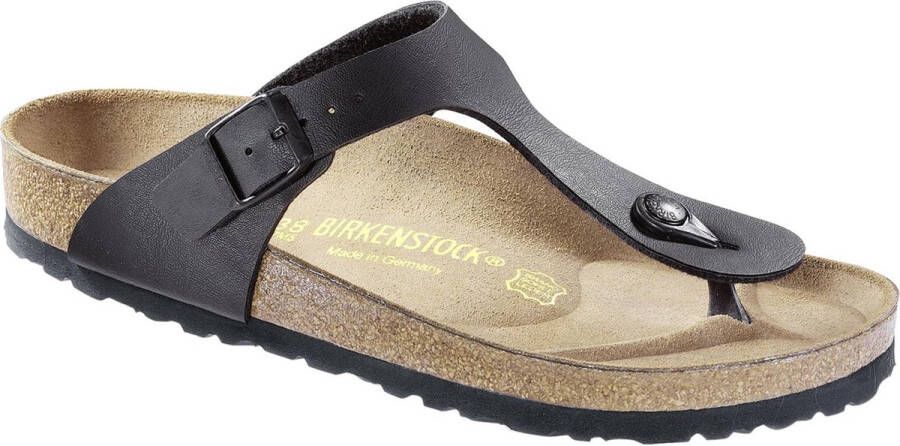 BIRKENSTOCK Teenslippers Gizeh Maat: 35 Materiaal: Leatherlook Kleur: Zwart - Foto 13