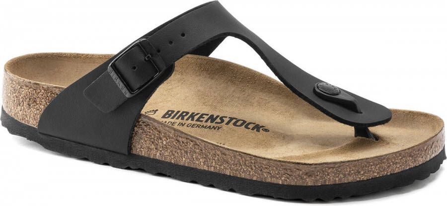 BIRKENSTOCK Teenslippers Gizeh Maat: 35 Materiaal: Leatherlook Kleur: Zwart - Foto 17