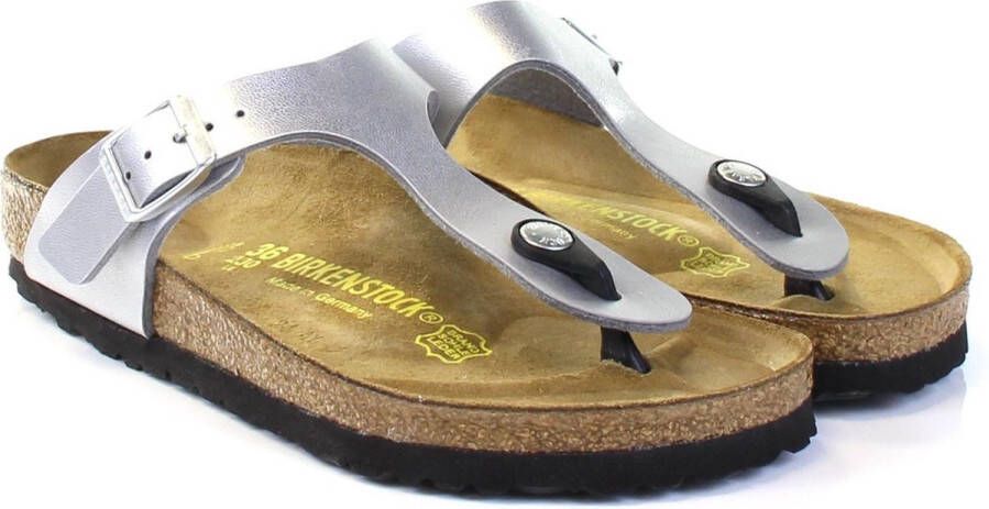 Birkenstock Gizeh Kids Slippers Hologram Silver Regular fit | Zilver | Imitatieleer - Foto 10