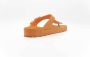 Birkenstock Stijlvolle Essentials Flip Flops Vrouwen Orange Dames - Thumbnail 1