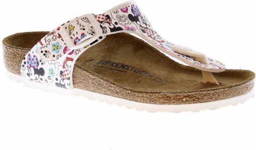 Birkenstock Gizeh Kids Lovely Minnie White