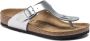 Birkenstock Gizeh Kids Slippers Electric Metallic Silver Narrow-fit - Thumbnail 11