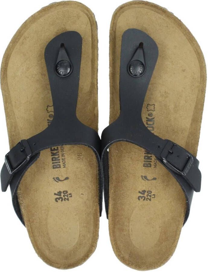 BIRKENSTOCK Teenslippers Gizeh Maat: 35 Materiaal: Leatherlook Kleur: Zwart - Foto 6