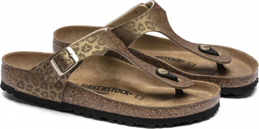 Birkenstock Gizeh Leopard Gold regular BF SMU - Foto 1