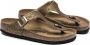 Birkenstock Gizeh Leopard Gold regular BF SMU Dames Slippers - Thumbnail 1