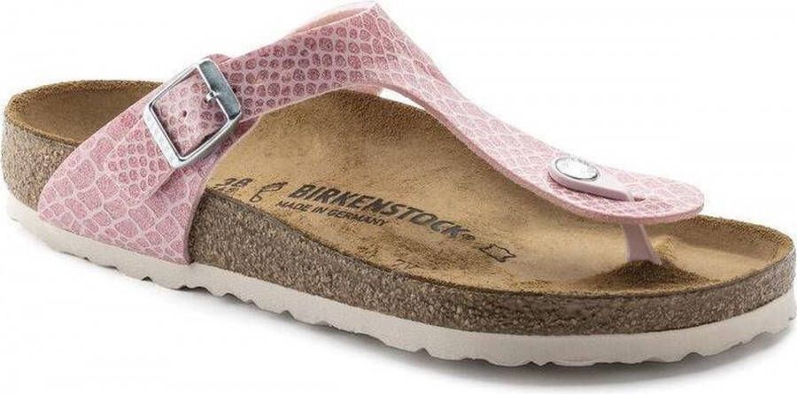 Birkenstock Teenslippers Gizeh Kids Roze