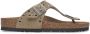 BIRKENSTOCK Teenslippers Dames Gizeh Rivet Border Maat: 40 Materiaal: Suède Kleur: Beige - Thumbnail 2