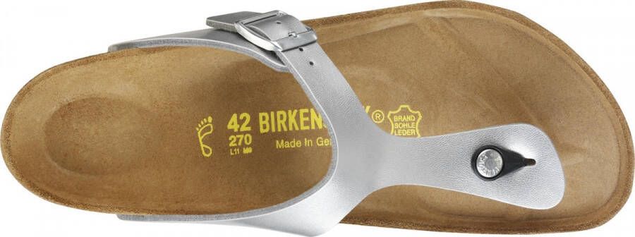 Birkenstock Gizeh Kids Slippers Hologram Silver Regular fit | Zilver | Imitatieleer - Foto 5