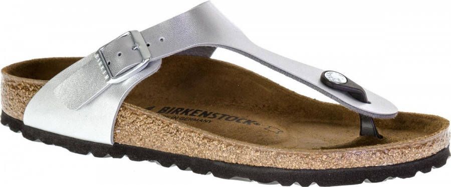 Birkenstock Gizeh Kids Slippers Hologram Silver Regular fit | Zilver | Imitatieleer - Foto 14