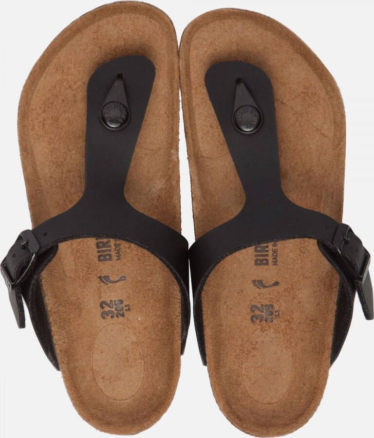 BIRKENSTOCK Teenslippers Gizeh Maat: 37 Materiaal: Leatherlook Kleur: Zwart - Foto 6