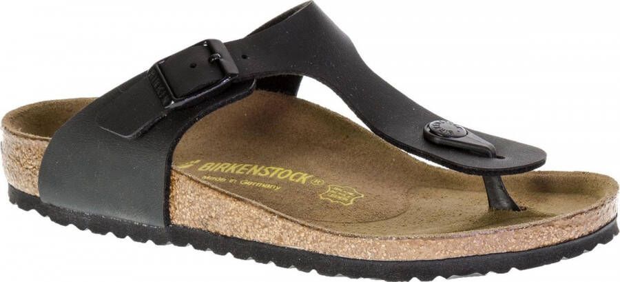 BIRKENSTOCK Teenslippers Gizeh Maat: 37 Materiaal: Leatherlook Kleur: Zwart - Foto 16