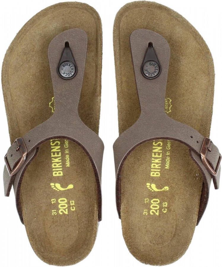 Birkenstock Gizeh Smal Kinderen Slippers Mocha