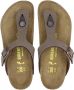 Birkenstock kids sandalen Gizeh S Kids Mocca Smal 0043735 - Thumbnail 1