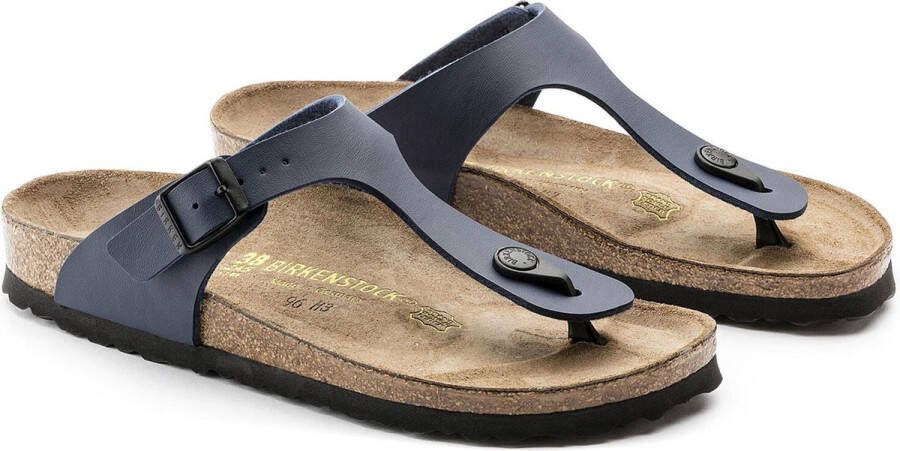 BIRKENSTOCK Teenslippers Gizeh Maat: 37 Materiaal: Leatherlook Kleur: Zwart - Foto 11