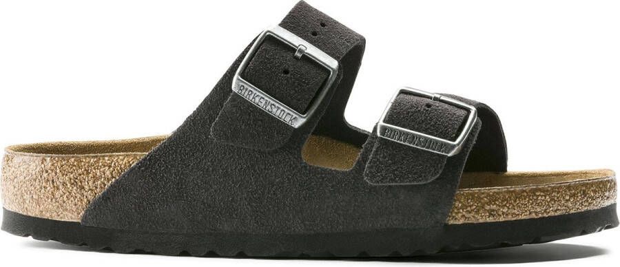 Birkenstock schoenen Arizona VL SFB Velvet Gray 552321 Regular Velvet Gray