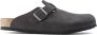 Birkenstock Heren Boston SYN 1023624 Desert Dust Black VEG Narrow Desert Dust Black - Thumbnail 4