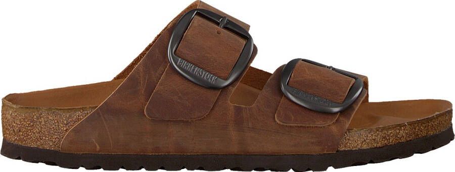 Birkenstock Heren Slippers Arizona Big Buckle Men Bruin