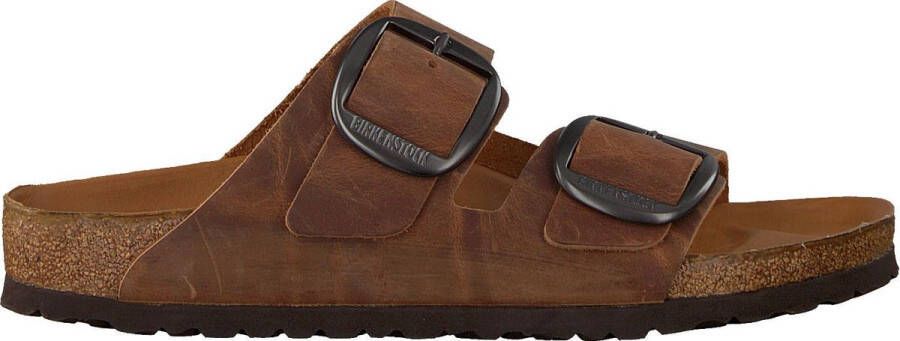 Birkenstock Heren Slippers Arizona Big Buckle Men Bruin