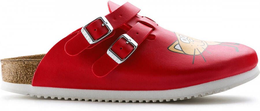 Birkenstock Kay Red Cat Briget Small fit
