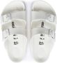 Birkenstock Witte Rubberen Slipper Dubbele Gespsluiting White - Thumbnail 6