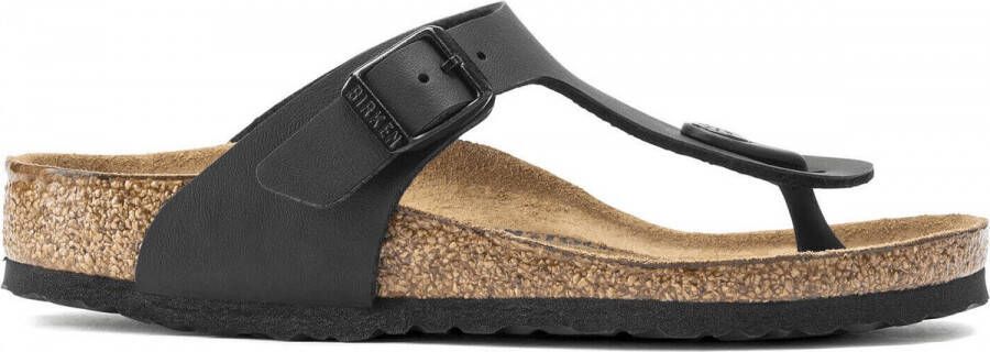 Birkenstock Gizeh Kids Slippers Black Regular fit | Zwart | Imitatieleer - Foto 2