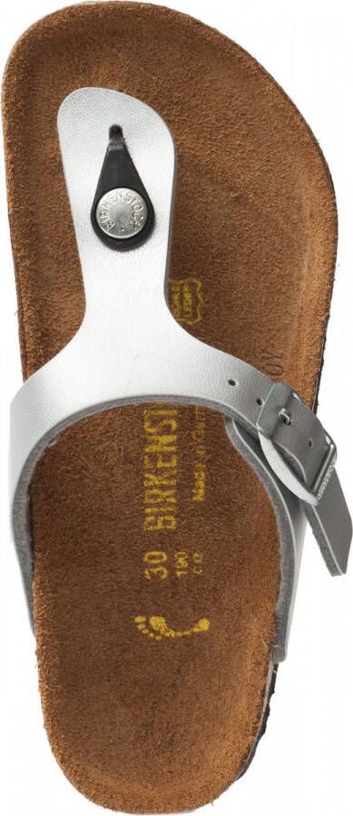 Birkenstock Gizeh Kids Slippers Hologram Silver Regular fit | Zilver | Imitatieleer - Foto 13