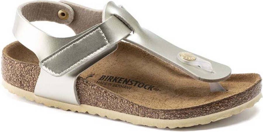 Birkenstock Kairo Kids Sandalen Electric Metallic Gold Narrow fit | Goud | Imitatieleer