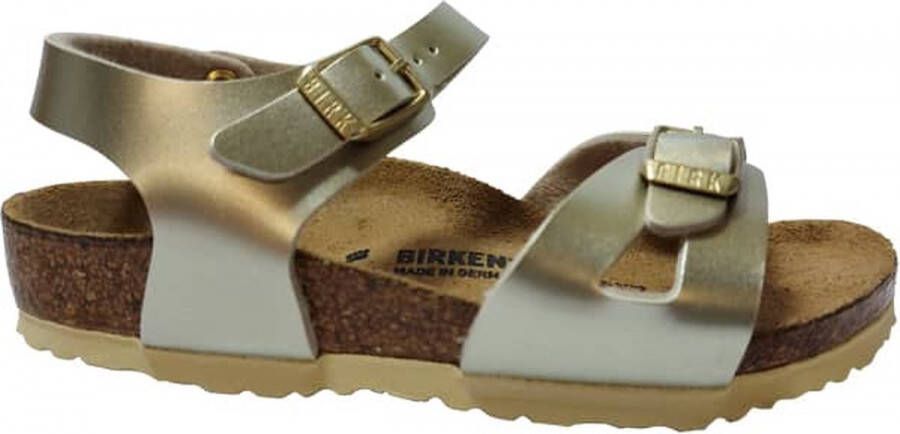 Birkenstock Rio Kids Sandalen Electric Metallic Gold Narrow fit | Goud | Imitatieleer - Foto 10