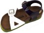 Birkenstock rio kids tropical wit lila smal - Thumbnail 1