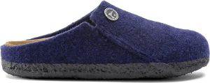 Birkenstock Zermatt Kids Pantoffels Dark Blue Narrow fit | Blauw | Wolvilt