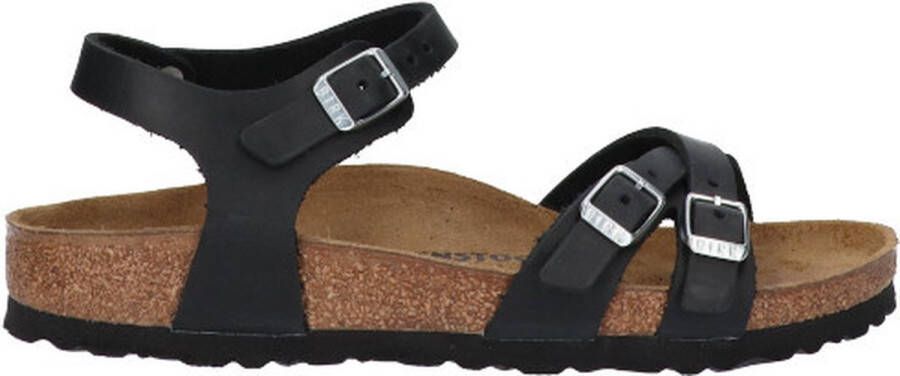 Birkenstock Kumba Sandalen Black Narrow-fit Zwart Nubuck - Foto 2