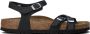 Birkenstock Kumba Dames Sandalen Black Narrow-fit Zwart Nubuck - Thumbnail 2