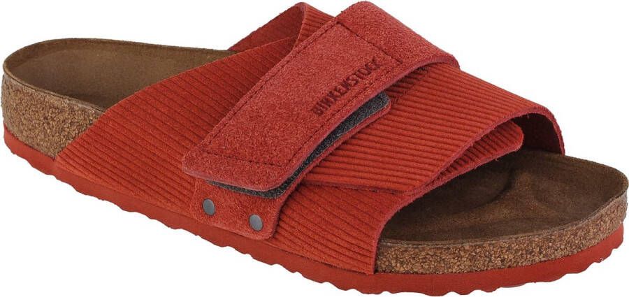 Birkenstock Kyoto 1025653 nen Kastanjebruin Slippers