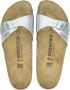 Birkenstock Zilveren Slide Sandalen Madrid Stijl Gray Dames - Thumbnail 2