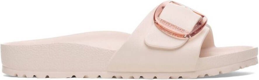 Birkenstock Madrid Big Buckle EVA Slippers Light Rose Narrow Fit Dames