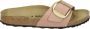 Birkenstock MADRID BIG BUCKLE NUBUK ROSE Dames slippers Roze - Thumbnail 1