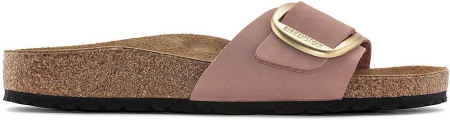 Birkenstock Madrid Big Buckle Slippers Old Rose Regular Fit Dames
