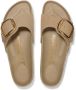 Birkenstock Madrid Big Buckle Tabacco Brown Gevet Leder - Thumbnail 1