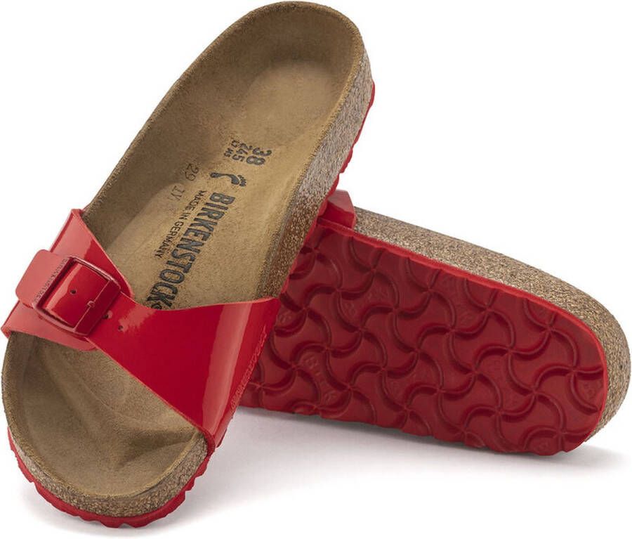 Birkenstock madrid rood best sale