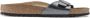 Birkenstock Madrid Dames Slippers Metallic Black Narrow fit | Zwart | Imitatieleer - Thumbnail 10