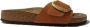 Birkenstock Madrid Nubuck Leather Big Buckle oranje narrow sandalen (1022709) - Thumbnail 1