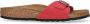 Birkenstock Madrid Dames Slippers Scarlet Red Narrow fit | Rood | Imitatieleer - Thumbnail 1