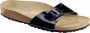 Birkenstock Sandalen Madrid Birko Flor Patent Etroit Zwart Unisex - Thumbnail 12