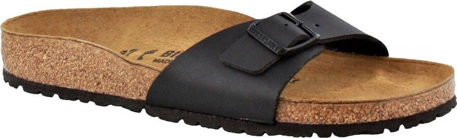 Birkenstock Madrid Dames Slippers Small fit Black