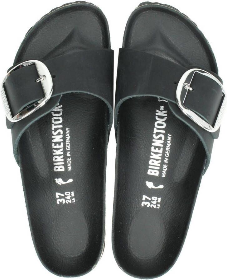 Birkenstock Slippers MADRID BIG BUCKLE met ergonomisch gevormd voetbed in  smalle schoenwijdte - Schoenen.nl