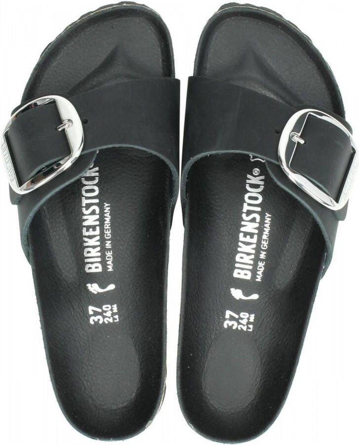 Birkenstock Madrid Dames Slippers Small fit Black