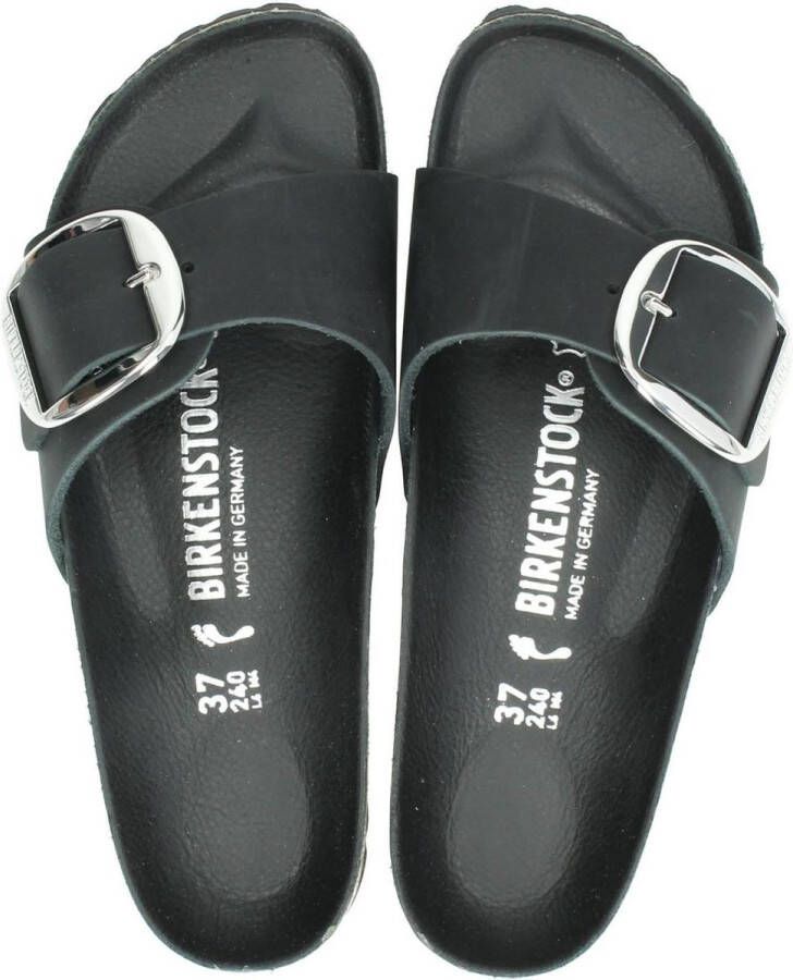 Birkenstock Madrid Dames Slippers Small fit Black