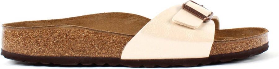 BIRKENSTOCK Slippers Dames Madrid Big Buckle Dames Maat: 40 Materiaal: Leer Kleur: Wit - Foto 10