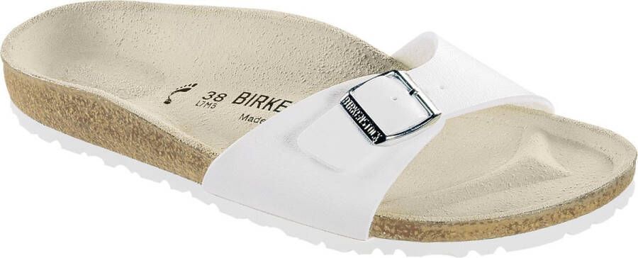 Birkenstock Madrid Dames Slippers White