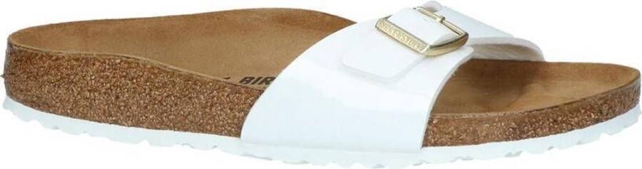 Birkenstock Madrid Dames Slippers Wit